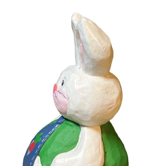 Eddie Walker Midwest Cannon Falls Easter Bunny  Rabbit Blue Neck Tie - Picture 9 of 12